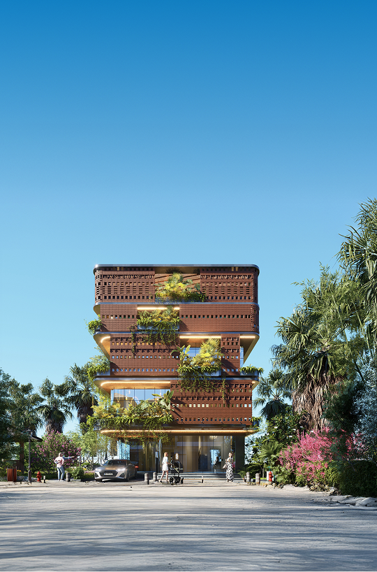 Modern clubhouse facility for residents at Valby Ira The Earth